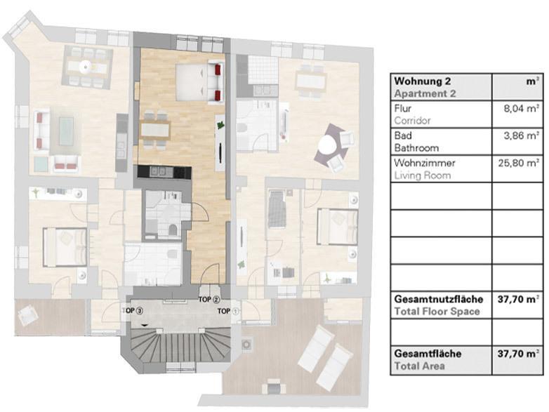 Apartment Zeller Lake & City Centre 滨湖采尔 客房 照片
